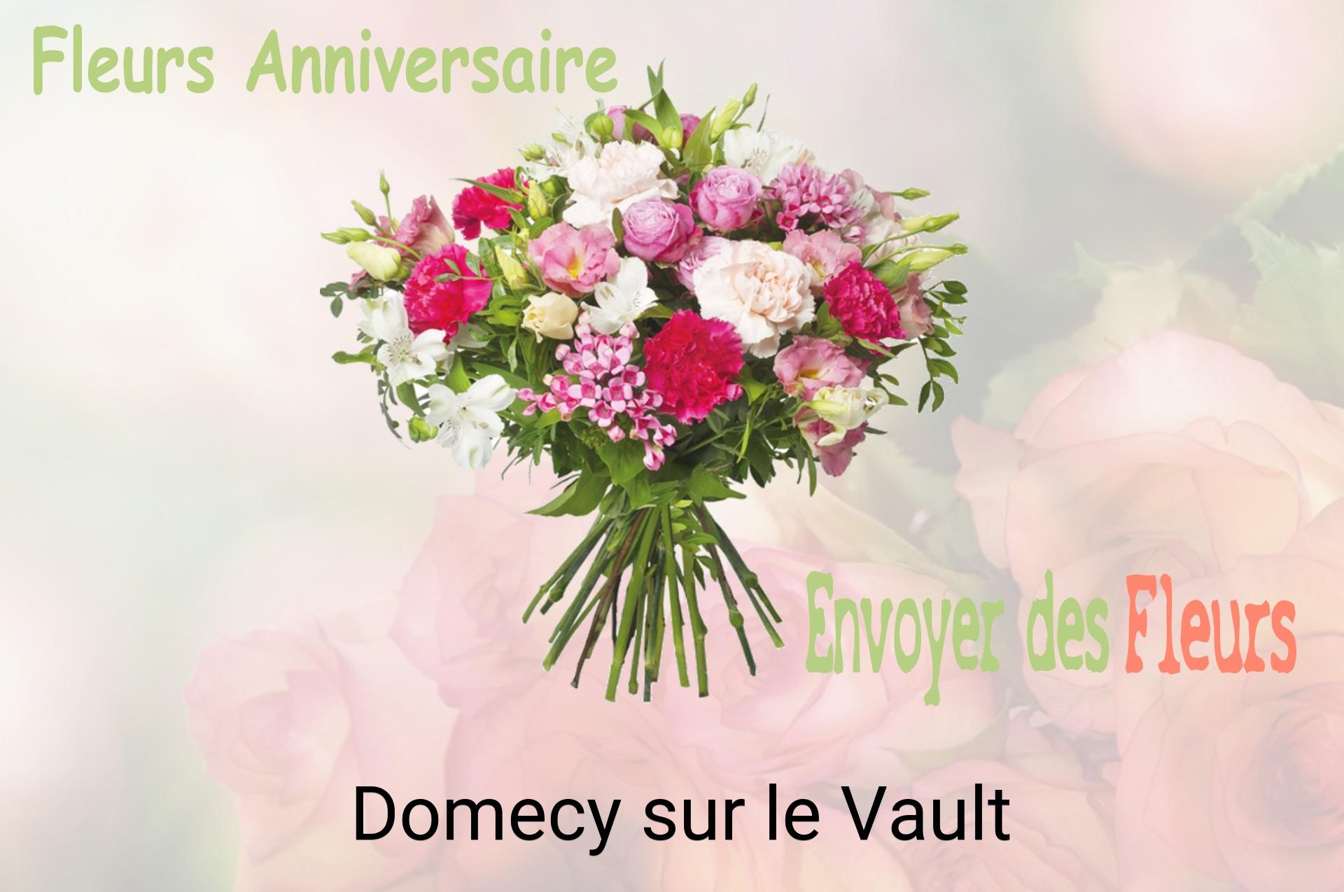 Bouquet de fleurs d’anniversaire livré à Domecy-sur-le-Vault