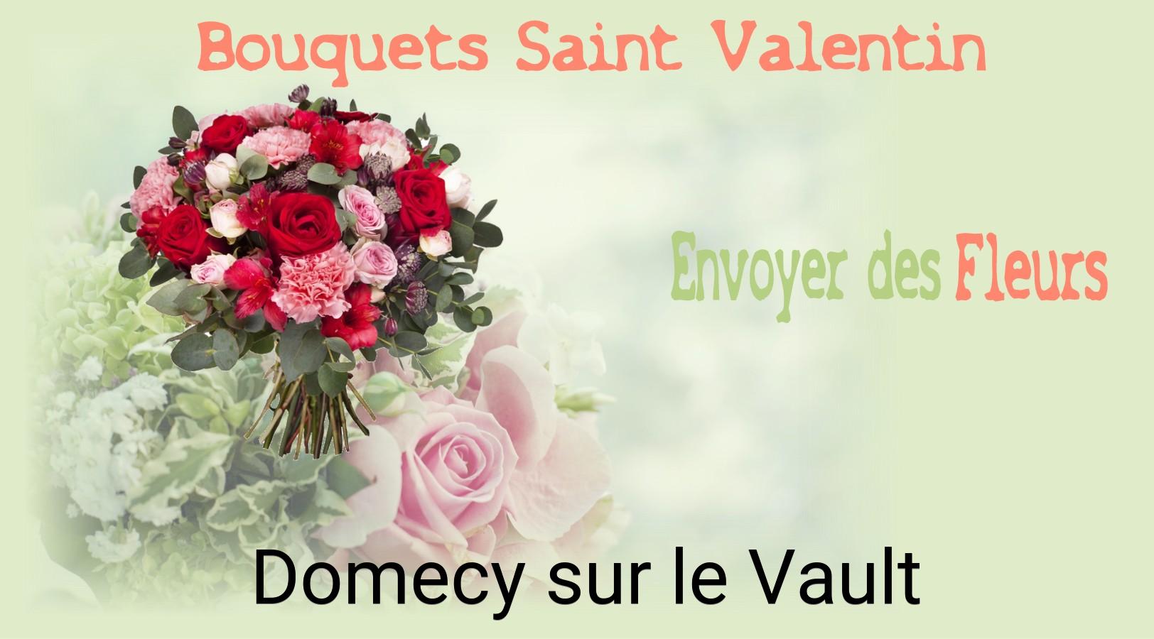 Roses de Saint-Valentin livrées à Domecy-sur-le-Vault